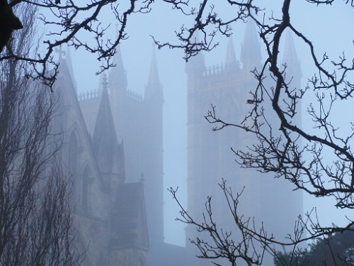 ghostly cathedral